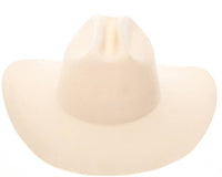 Queens INC - Cowboy hat in 100% Australian wool.: IVORY / ONE SIZE