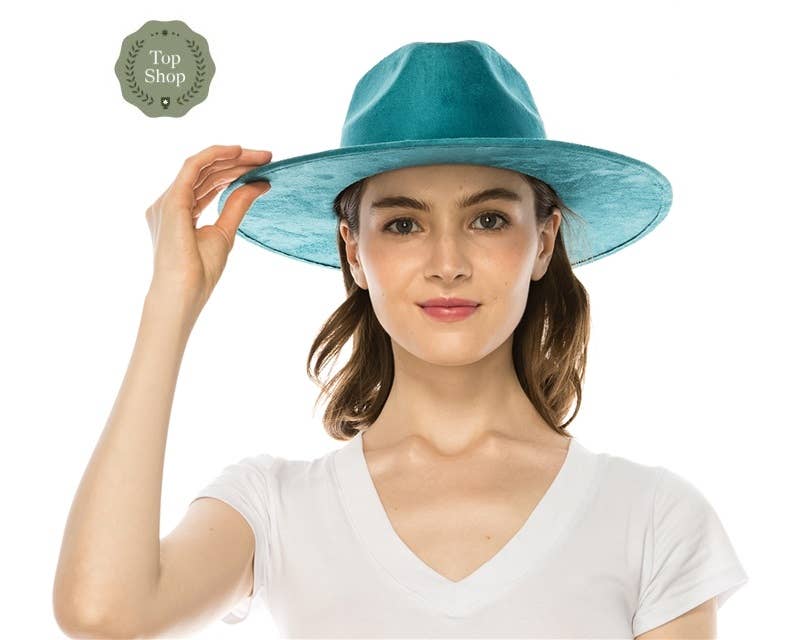DNMC - Stiff Brim Rancher Hat: Ivory