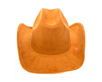 DNMC - Cattleman Cowboy-Cowgirl Hat - Vegan Suede - 12+ Colors!: Teal