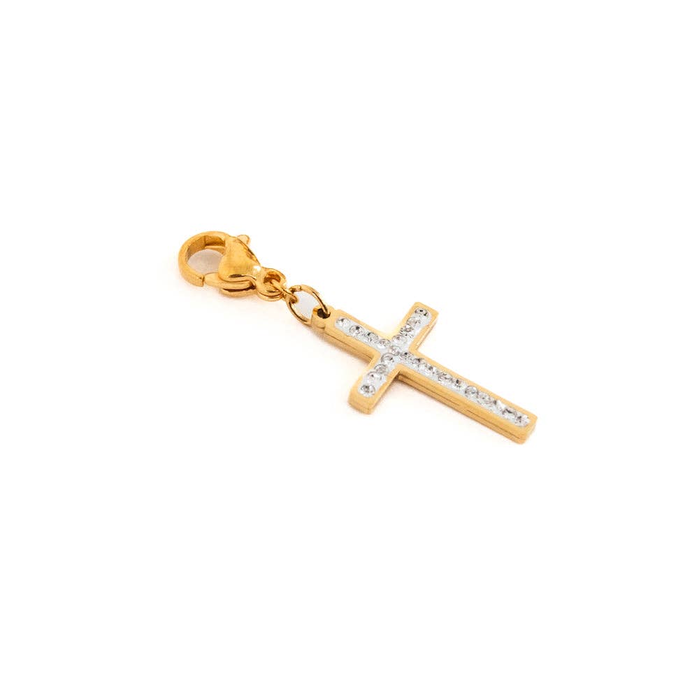 Pretty Simple WATERPROOF - Chanelle XL Gold Cross Charm