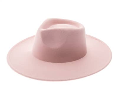 DNMC - The Original Vegan Felt Rancher Hat: Camel