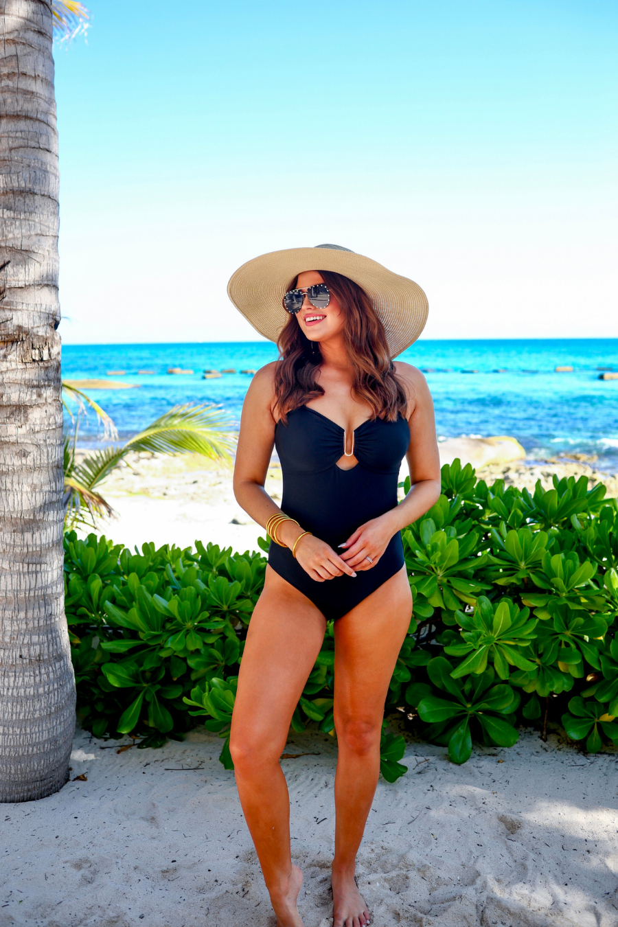 Let's Cruise One Piece Swimsuit: Black