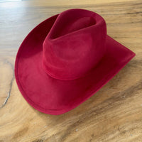 Queens INC - Fashion Vegan suede cowboy Hat : BLACK / ONE SIZE
