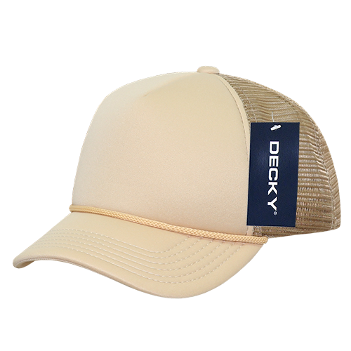 Youth Trucker Foam Hat: Blue-White