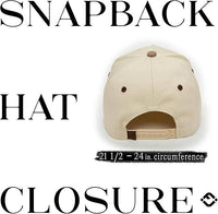 Funky Junque - Women's 2-Tone Blank Snapback Hat - Leopard/Beige