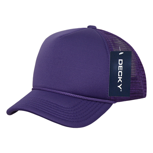 Youth Trucker Foam Hat: Orange