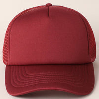 Classic Foam Front Trucker Hat: Dark Green