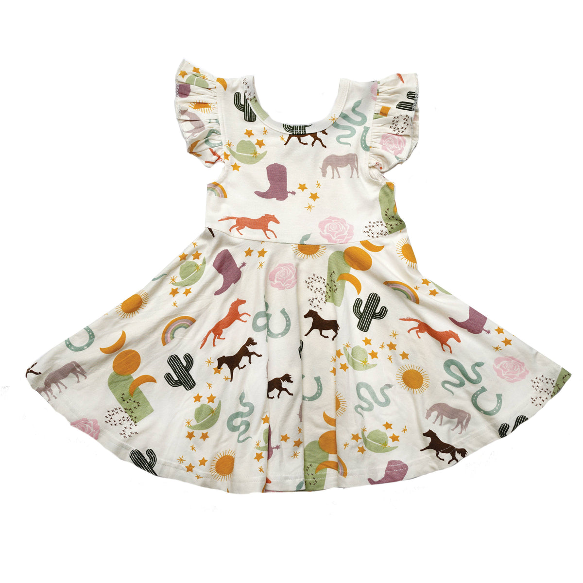 Wild and Free Bamboo Twirl Dress