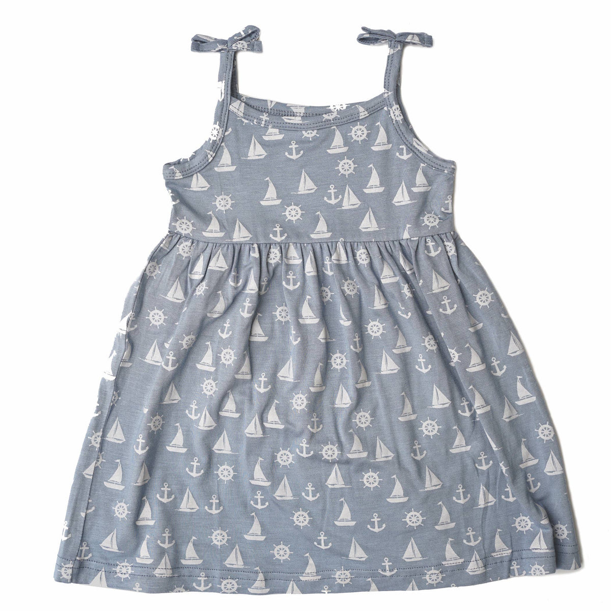 Girl's Nautical Blue Sundress