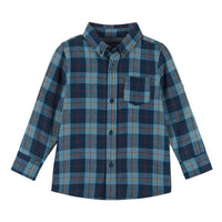 Plaid Two-fer Buttondown