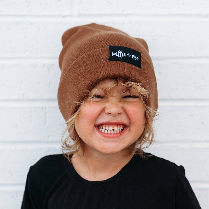 Millie + Roo Bamboo Cuff Beanie