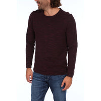 Crew Neck Pullover - Maroon