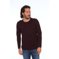 Crew Neck Pullover - Maroon