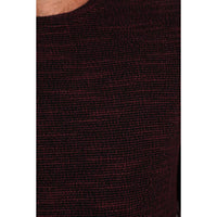 Crew Neck Pullover - Maroon