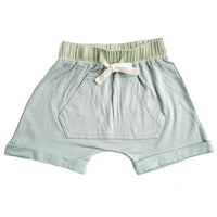 Blue Surf Bamboo Boy Shorts