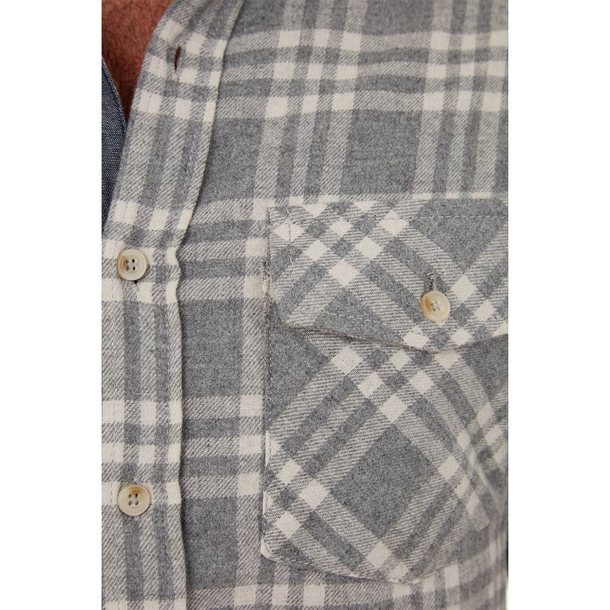 Flannel Shirt - Grey